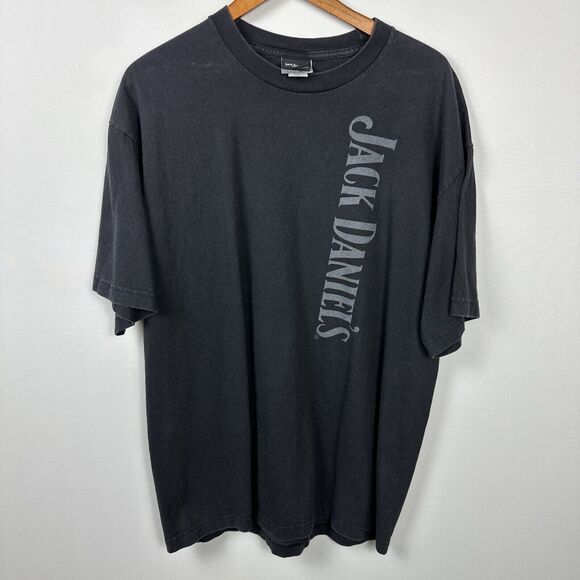 Jack Daniels Wrangler men’s size XL western bull Graphic Crew Neck - Picture 1 of 9